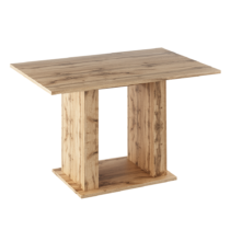 Jedálenský stôl, dub wotan, 119x79 cm, BISTRO