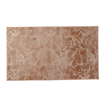 Moderný koberec, béžová/zlatý vzor, 80x150, RAKEL