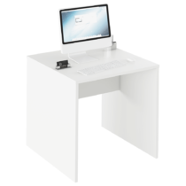 Písací stôl, biela, RIOMA TYP 17