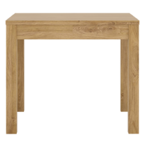 Jedálenský stôl, rozkladací, dub shetland, 90-180x90 cm, SHELDON TYP 76