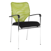 Zasadacia stolička, zelená/čierna, UMUT